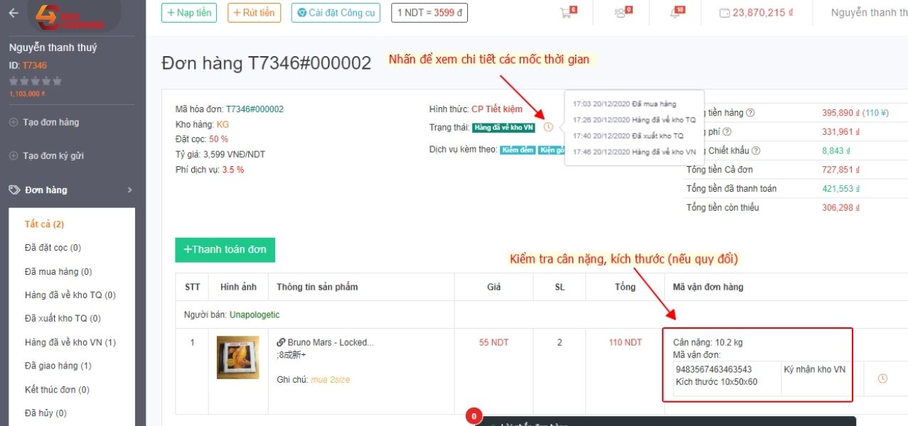 thanh toán và nhận hàng order trung quốc thanh toán và nhận hàng order trung quốc