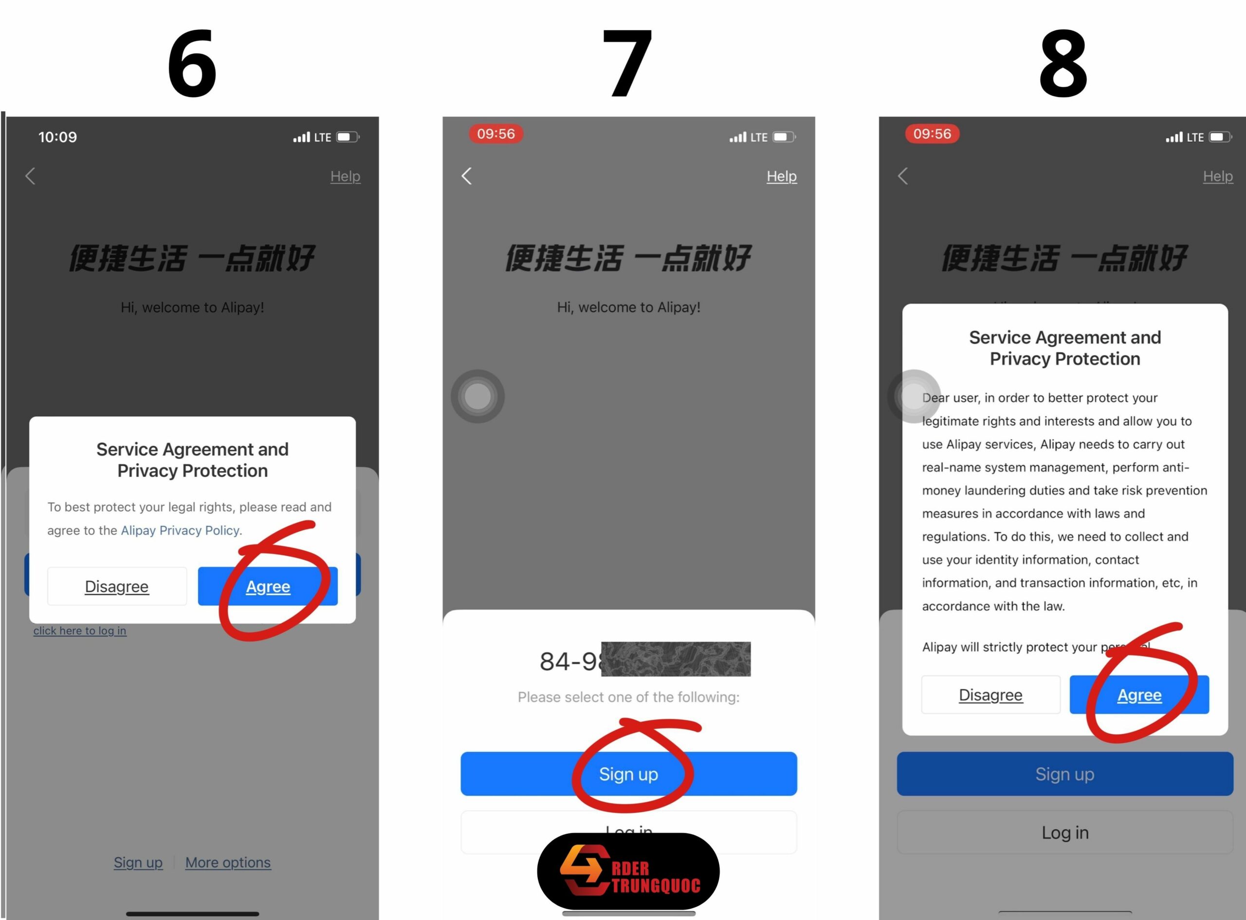Đăng ký tài khoản taobao trên điện thoại Đăng ký tài khoản taobao trên điện thoại
